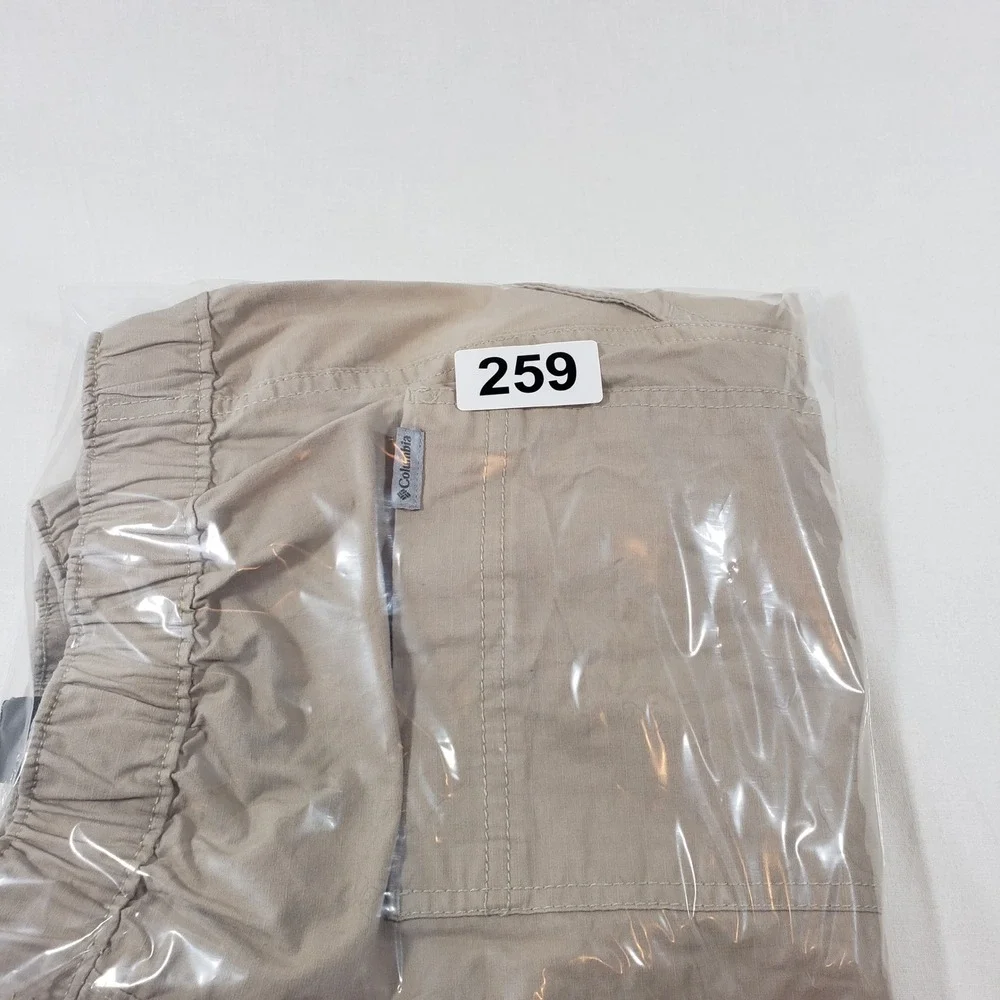 Columbia Womens Regular Fit Beige Cargo Pants Outdoor Hiking Size 12‎ - Picture 9 of 9